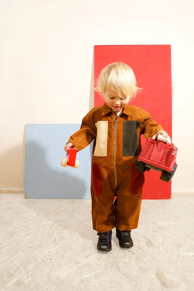 Kids Kids Dommy Boilersuit Patchwork LF Markey Kids