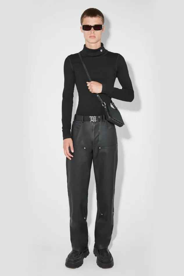 Knitwear Men MISBHV M Seamless Turtleneck Black