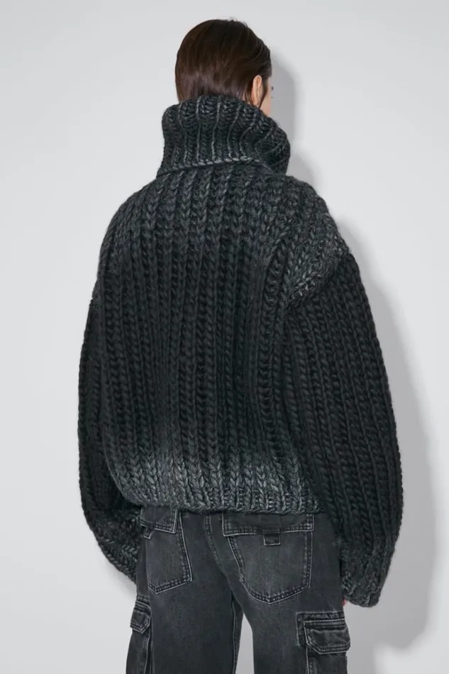 Knitwear Women MISBHV Bulky Wax Sweater Black