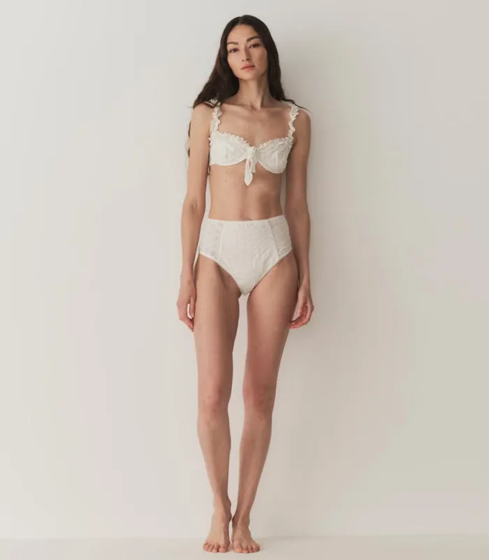 LAGUNA HIGH WAIST BIKINI BOTTOM Salt Shop DEN Swimwear