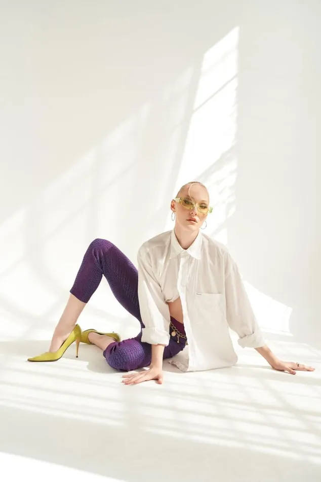 Lansdown Legging Mesmeric Double Dye Clothing XCVI Leggings
