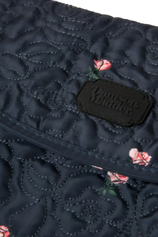 Laptop Covers Accessories Damson Madder Embroidered Floral Laptop Bag
