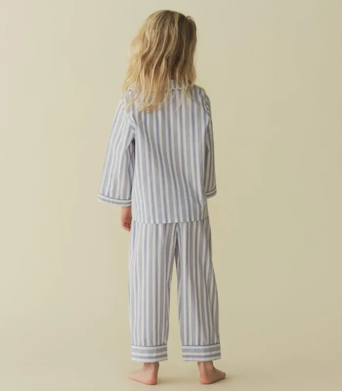 LEAF PLAYSUIT Indigo Sorrento Stripe Shop DEN Kids