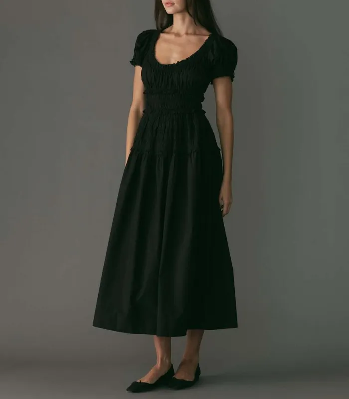 LEANNE DRESS Black Shop DEN Dresses