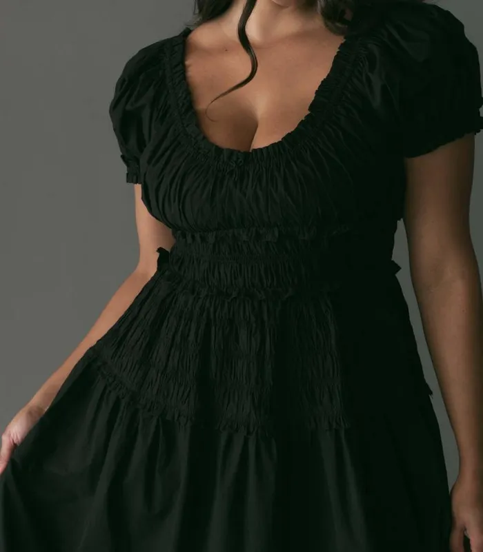 LEANNE DRESS Black Shop DEN Dresses