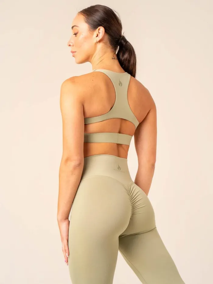 Leggings Womens Ryderwear Extreme Scrunch Leggings Olive