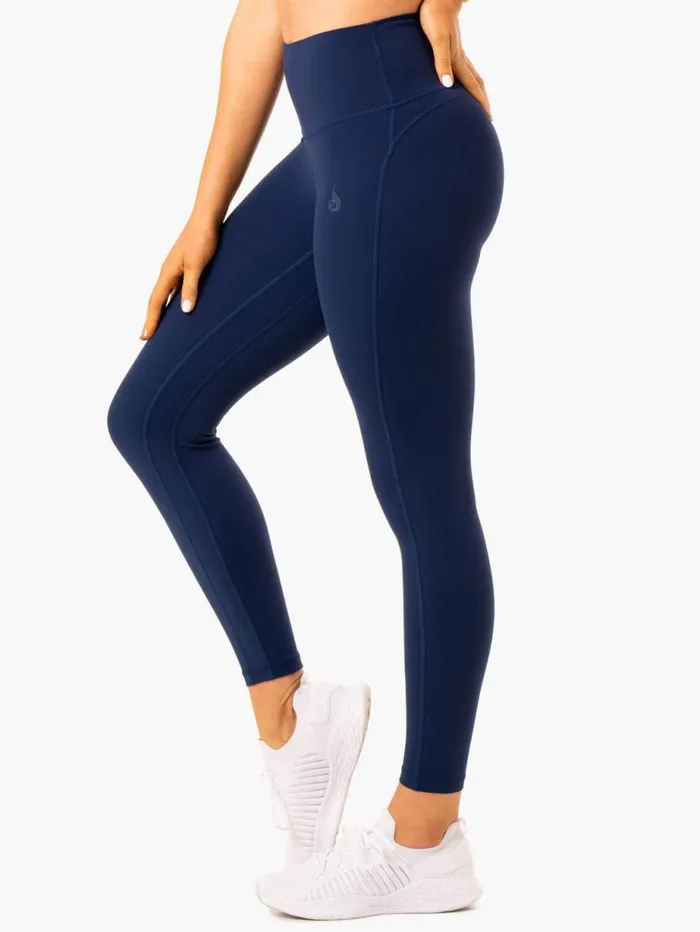 Leggings Womens Ryderwear NKD Align Leggings Navy