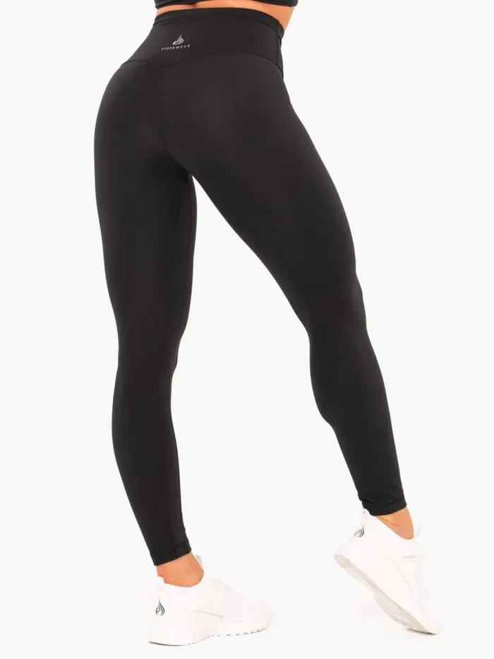 Leggings Womens Ryderwear NKD High Waisted Leggings Black