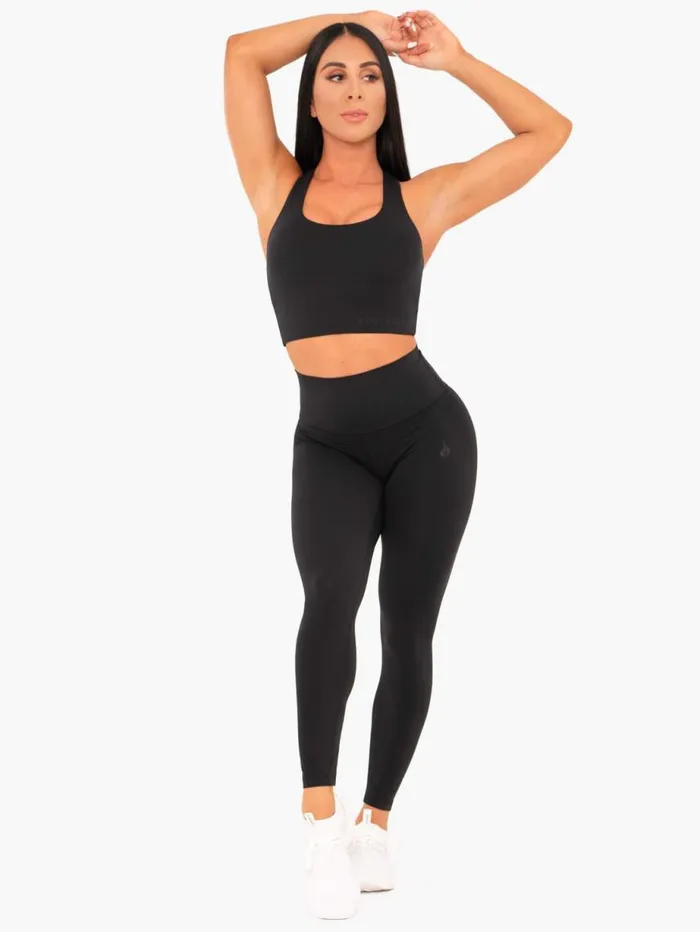 Leggings Womens Ryderwear NKD High Waisted Leggings Black