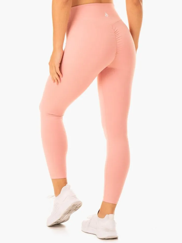Leggings Womens Ryderwear Revival Scrunch Bum Leggings Pink