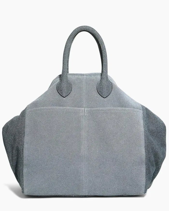 Let039s Ride Large Convertible Tote Denim Leather Women Aimee Kestenberg Tote Bags