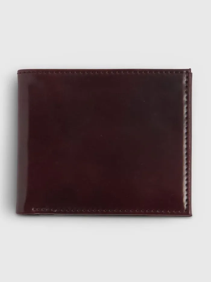 Lifestyle Mens Paul Stuart Cordovan Slim Billfold Burgundy