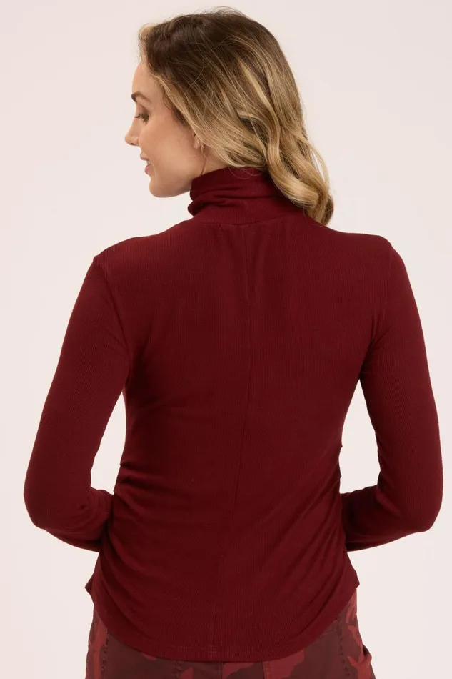 Lilis Turtleneck Port Pigment Clothing XCVI ShirtsBlouses