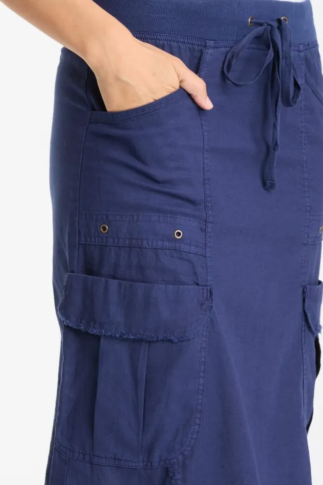 Linen Bellamy Skirt Adrift Pigment Clothing XCVI Skirts
