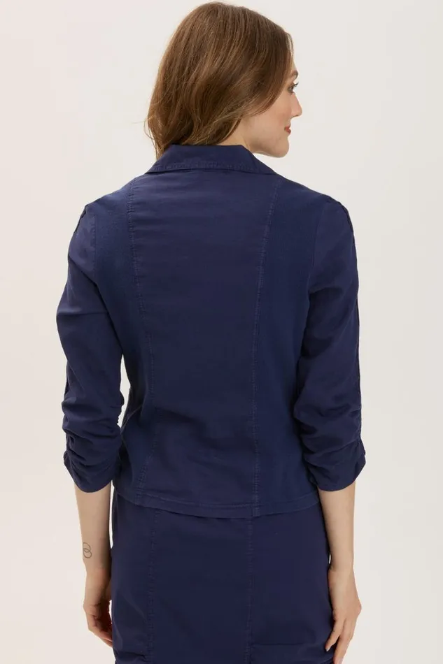 Linen Folksy Jacket Adrift Pigment Clothing XCVI Jackets