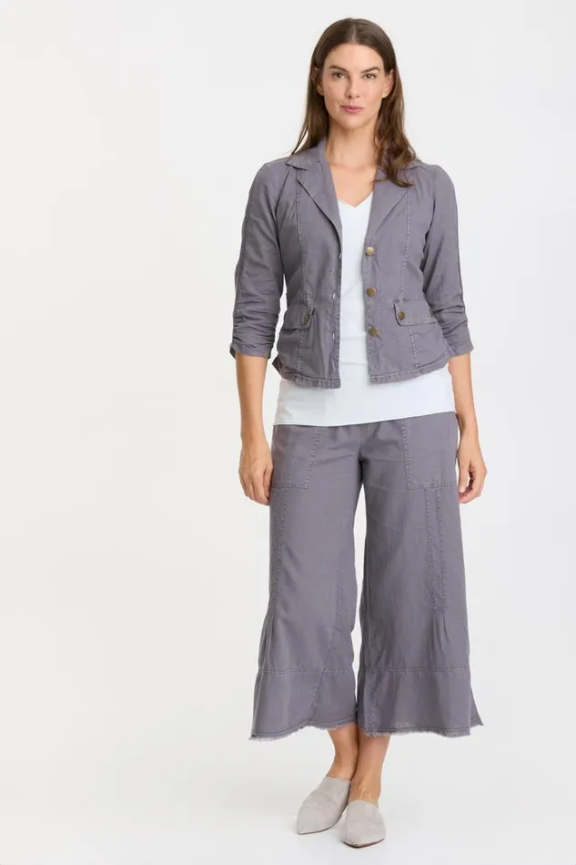 Linen Folksy Jacket Nebulous Pigment Clothing XCVI Jackets