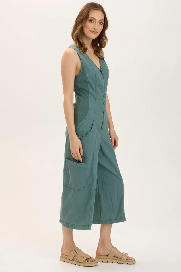 Linen Norris Jumpsuit Folk Tale Clothing XCVI Dresses