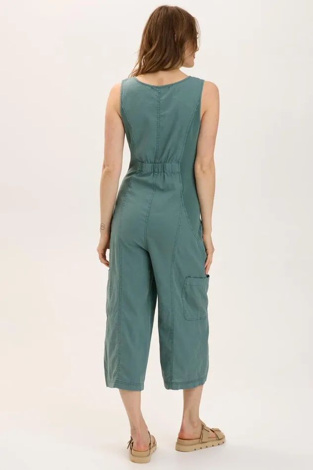 Linen Norris Jumpsuit Folk Tale Clothing XCVI Dresses