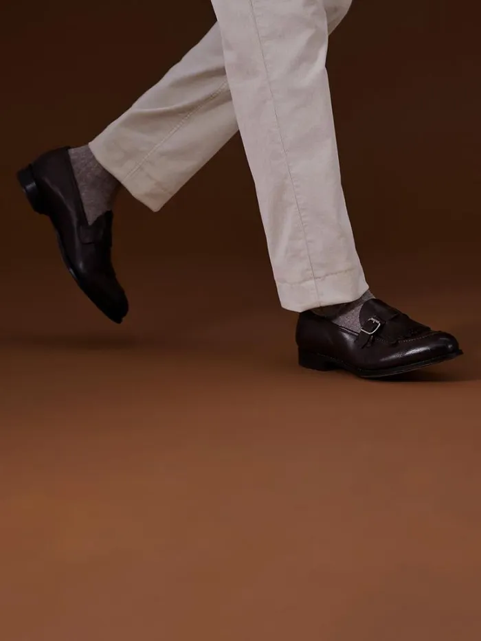 Loafers Mens Paul Stuart Bastion Leather Loafer Black