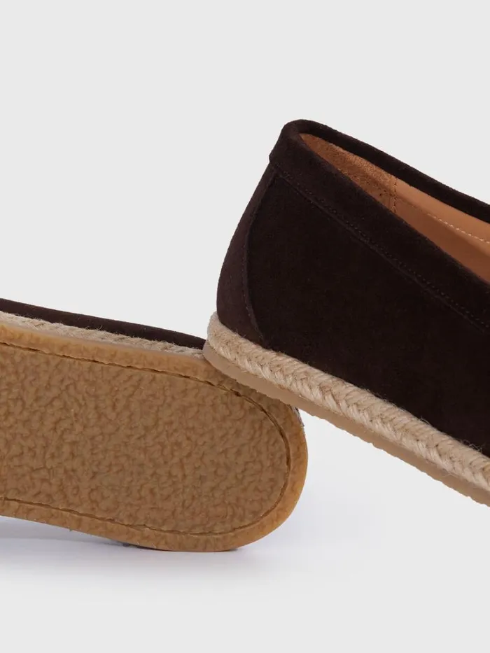 Loafers Mens Paul Stuart Huxley Suede Penny Loafer Brown