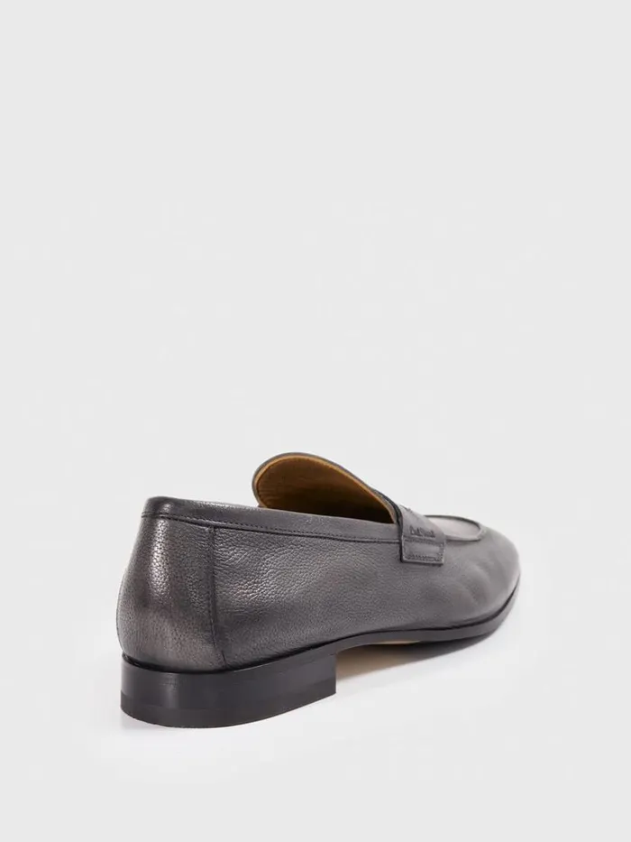 Loafers Mens Paul Stuart Macao II Leather Loafer Black Loafers Mens Paul Stuart Macao II Leather Loafer Black