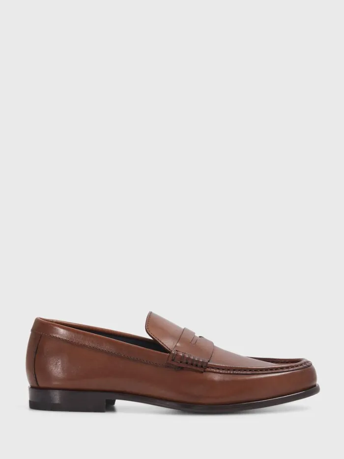 Loafers Mens Paul Stuart Mason Leather Loafer Black