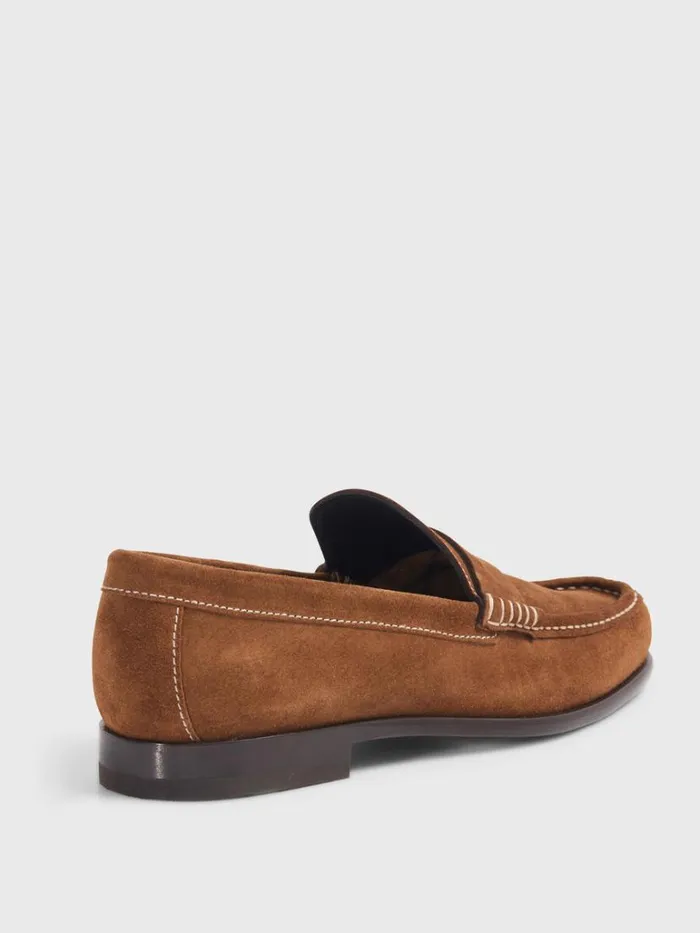 Loafers Mens Paul Stuart Mason Suede Loafer Red Loafers Mens Paul Stuart Mason Suede Loafer Red