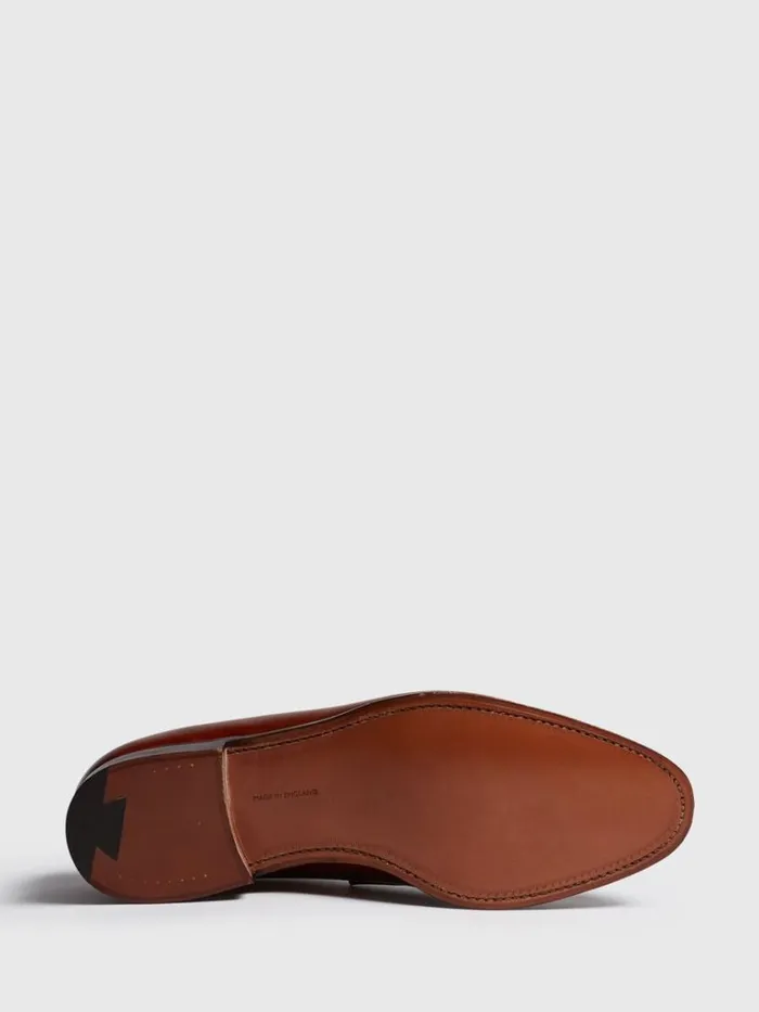 Loafers Mens Paul Stuart The Rose Leather Loafer Chestnut