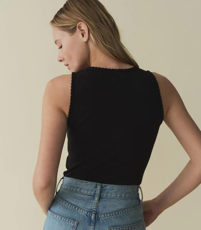 LOIS TANK Black Shop DEN Tees