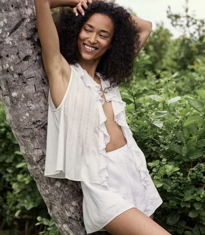 LOREN LINEN SHORT Salt Shop DEN Pants and Shorts