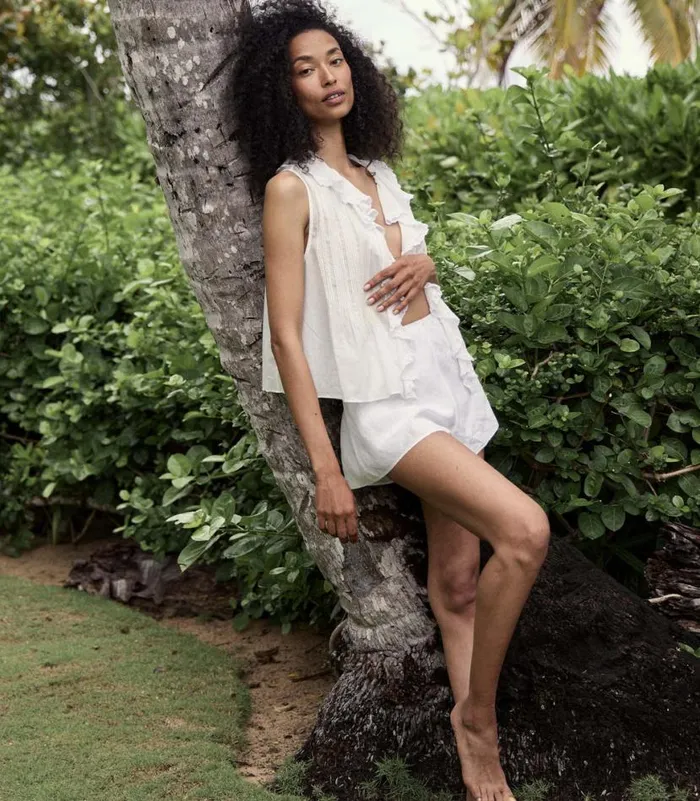 LOREN LINEN SHORT Salt Shop DEN Pants and Shorts