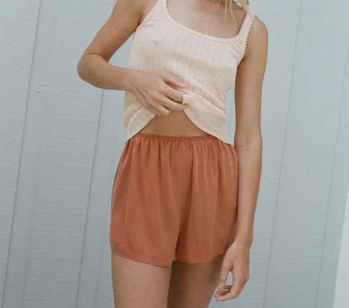 LOREN SHORT Apricot Shop DEN Pants and Shorts