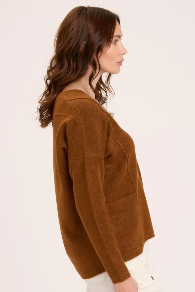 Lucretia Pullover Tawny Copper Clothing XCVI Sweaters