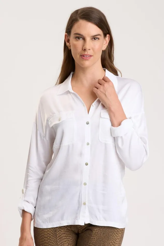 Ludolf ButtonUp White Clothing XCVI ShirtsBlouses