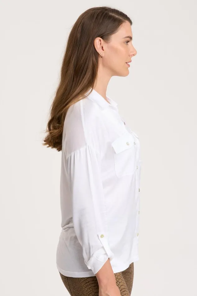 Ludolf ButtonUp White Clothing XCVI ShirtsBlouses