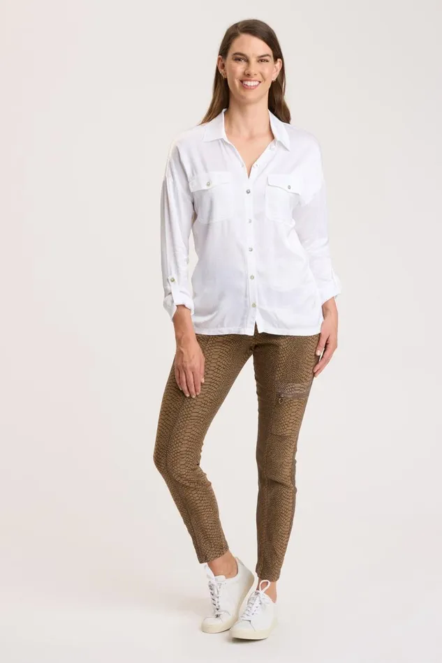 Ludolf ButtonUp White Clothing XCVI ShirtsBlouses