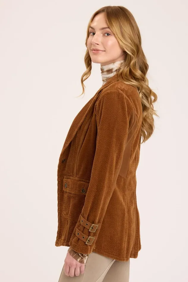 Major Blazer Rufous Pigment Clothing XCVI Jackets