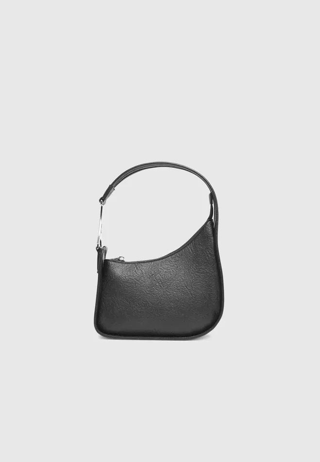 Manire De Voir Bags Manire De Voir Woman L039Eiffel Textured Handbag 8211 Black