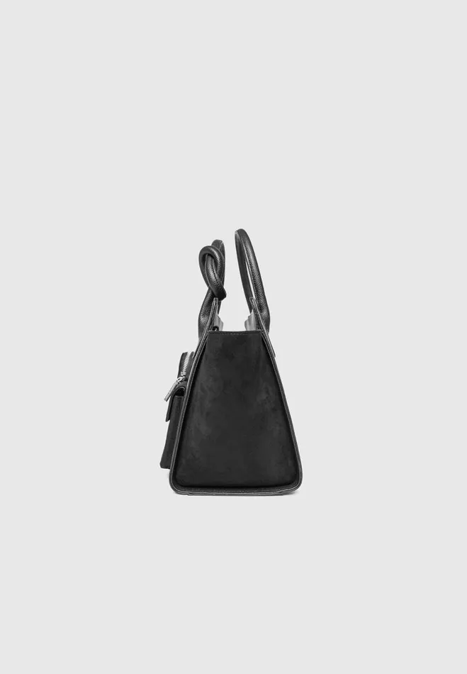 Manire De Voir Bags Manire De Voir Woman Multi Pocket City Bag 8211 Black