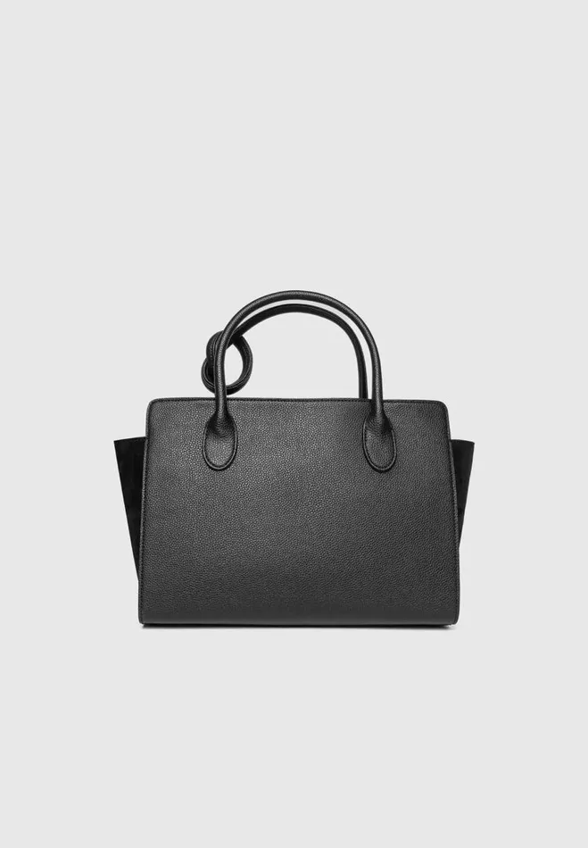 Manire De Voir Bags Manire De Voir Woman Multi Pocket City Bag 8211 Black