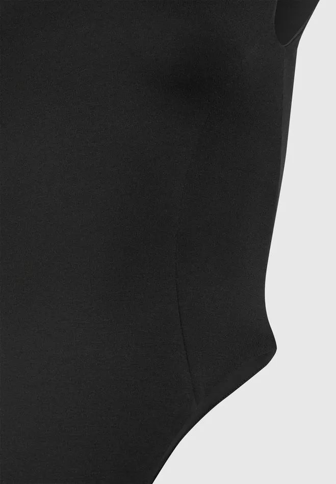 Manire De Voir Bodysuits Manire De Voir Woman ternelle Wide Shoulder Bodysuit 8211 Black