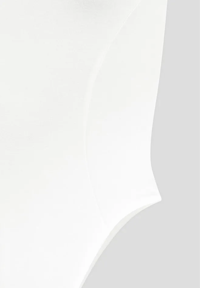 Manire De Voir Bodysuits Manire De Voir Woman ternelle Wide Shoulder Bodysuit 8211 Off White