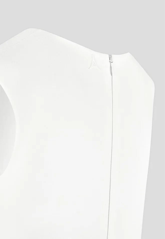 Manire De Voir Bodysuits Manire De Voir Woman ternelle Wide Shoulder Bodysuit 8211 Off White