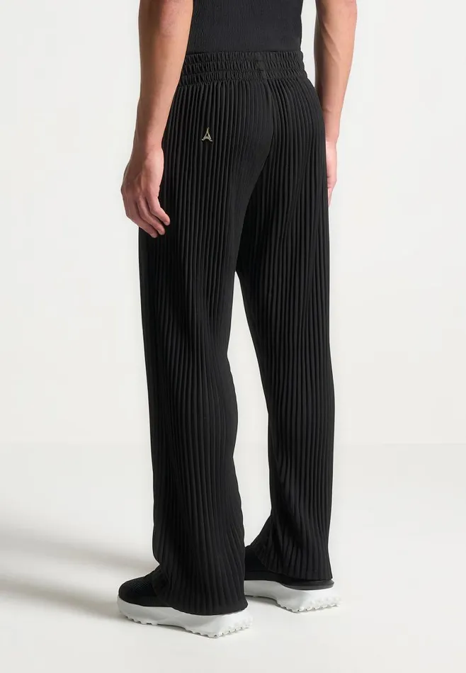Manire De Voir Casual CoOrds Manire De Voir Man Pleated Trousers 8211 Black