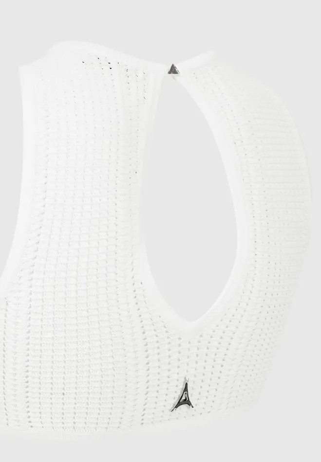 Manire De Voir Dresses Manire De Voir Woman 2In1 Knitted Midaxi Dress 8211 White