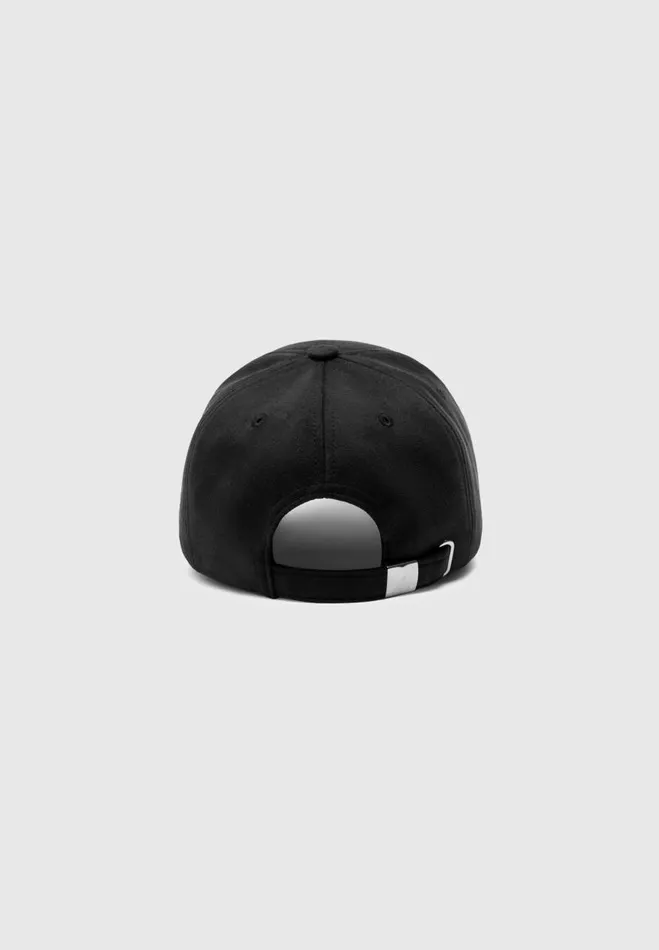 Manire De Voir Hats Manire De Voir Man Vegan Suede Cap 8211 Black