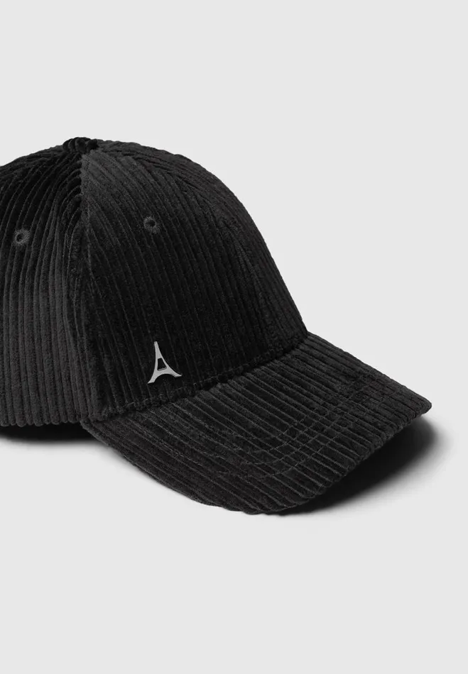 Manire De Voir Hats Manire De Voir WomanManire De Voir Man Eiffel Corduroy Cap 8211 Black