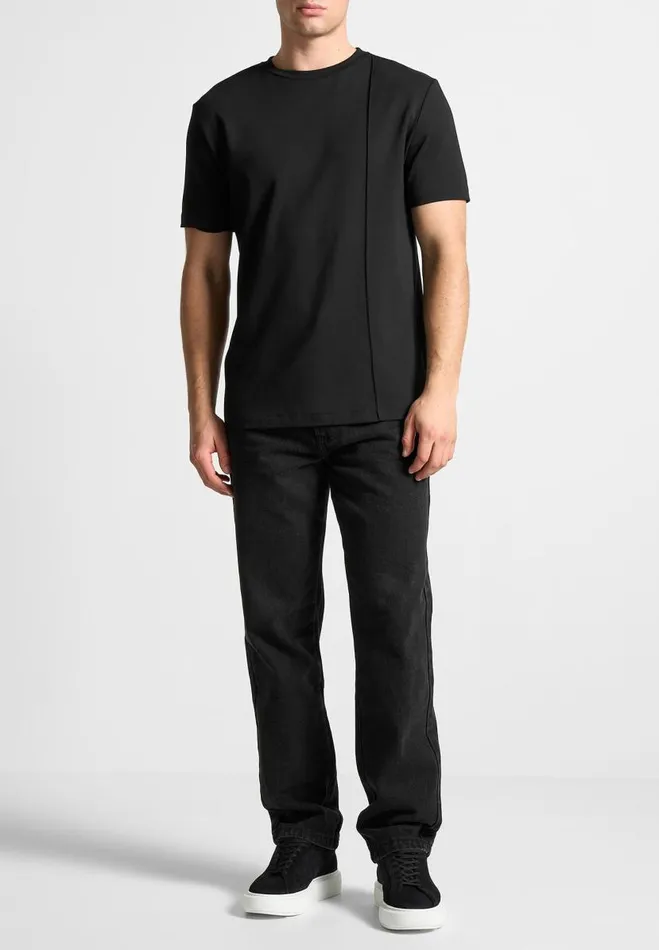 Manire De Voir Jeans Manire De Voir Man Relaxed Fit Jean 8211 Washed Black