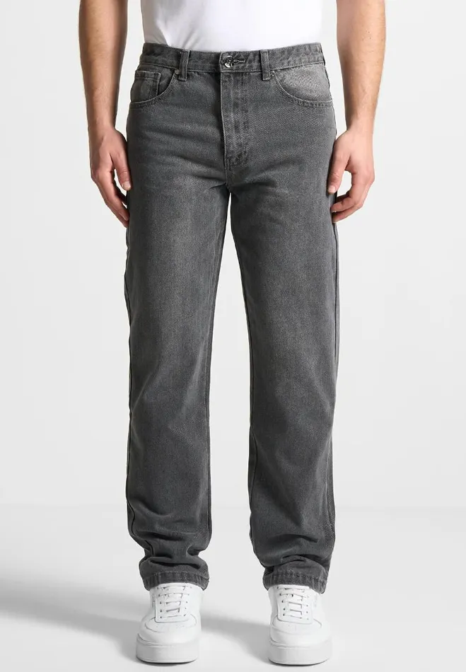 Manire De Voir Jeans Manire De Voir Man Relaxed Fit Jean 8211 Washed Grey