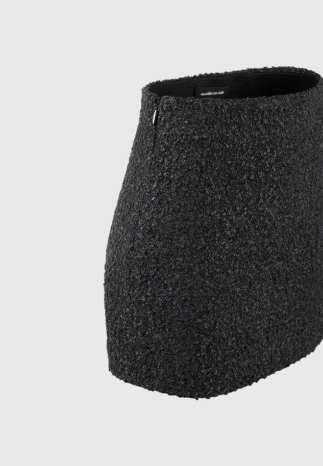 Manire De Voir Matching Sets Manire De Voir Woman Boucle Mini Skirt 8211 Black